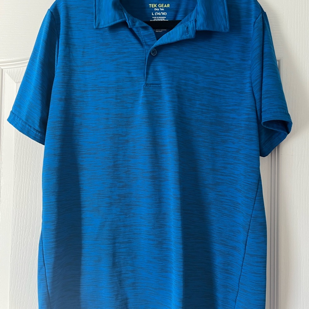 Tek Gear Boy’s Vibrant Blue Polo